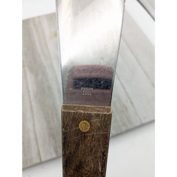 Stainless Steel Ice Cream Spade Japan #4 Scoop Wood Handle 9 1/2" - Picture 7 of 9